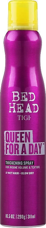 Tigi Bed Head Queen For A Day Thickening Spray for Insane Volume