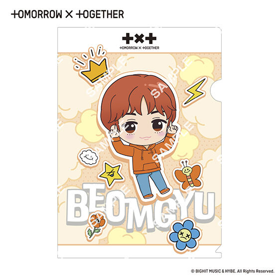 TOMORROW X TOGETHER CLEAR FILE COLLECTION | NEW | Gashapon US official