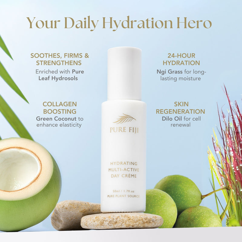 Hydrating Multi Active Day Crème (1.7oz/50ml) – Pure Fiji US Store