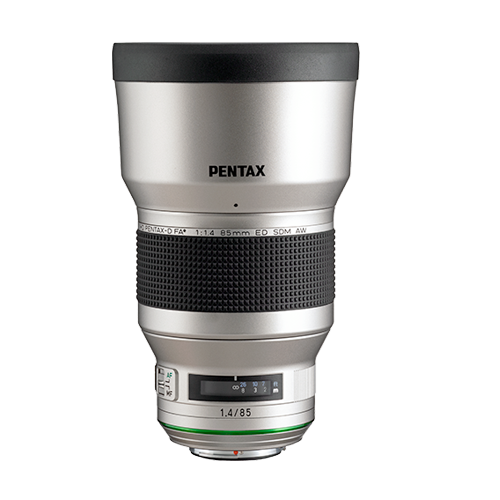 HD PENTAX-D FA☆ 85mmF1.4ED SDM AW Silver Lens - Ricoh