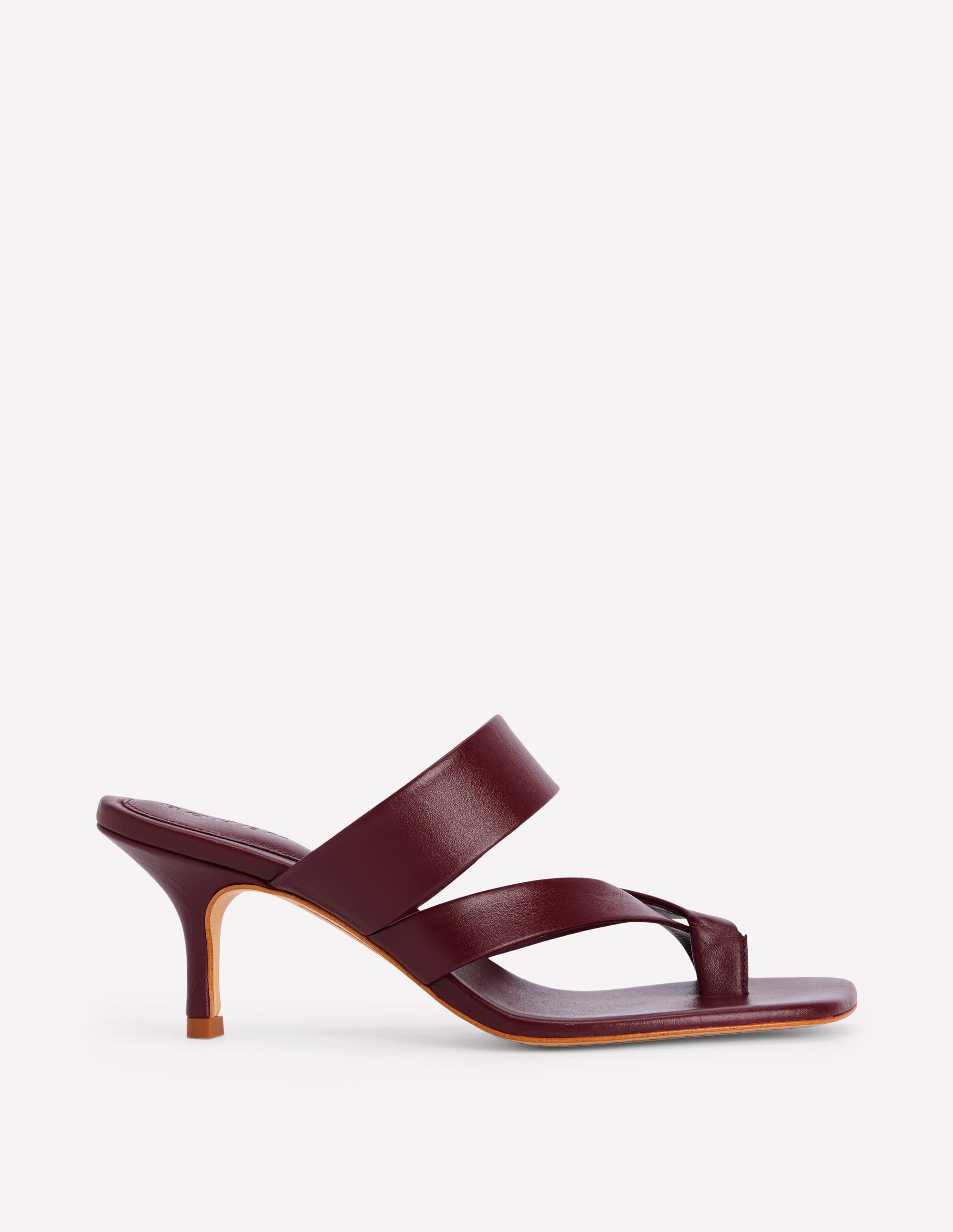 Toe Post Kitten Heel Sandal-Deep Wisteria | Boden USA