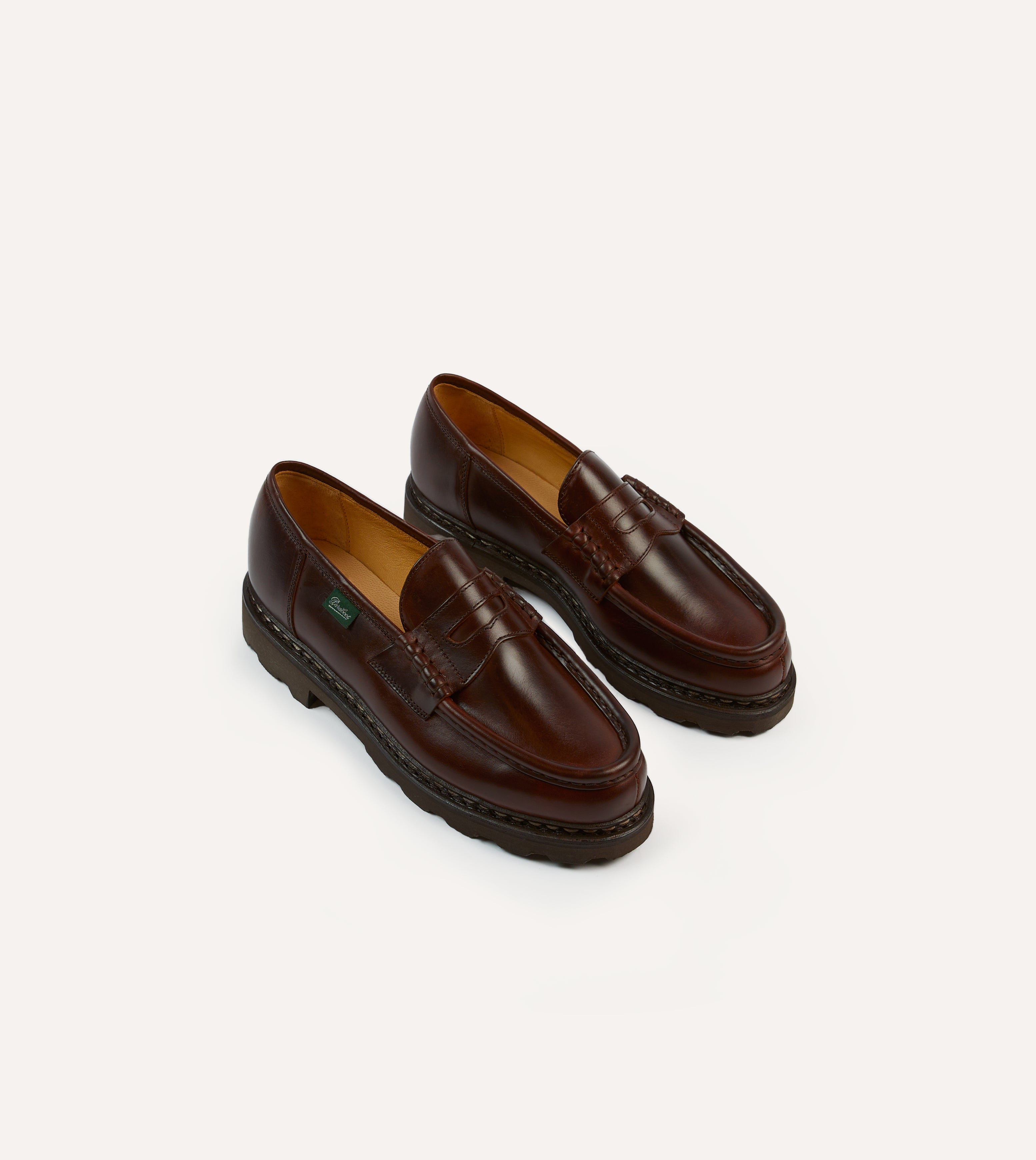 Paraboot Reims Écorce Leather Loafer – Drakes US