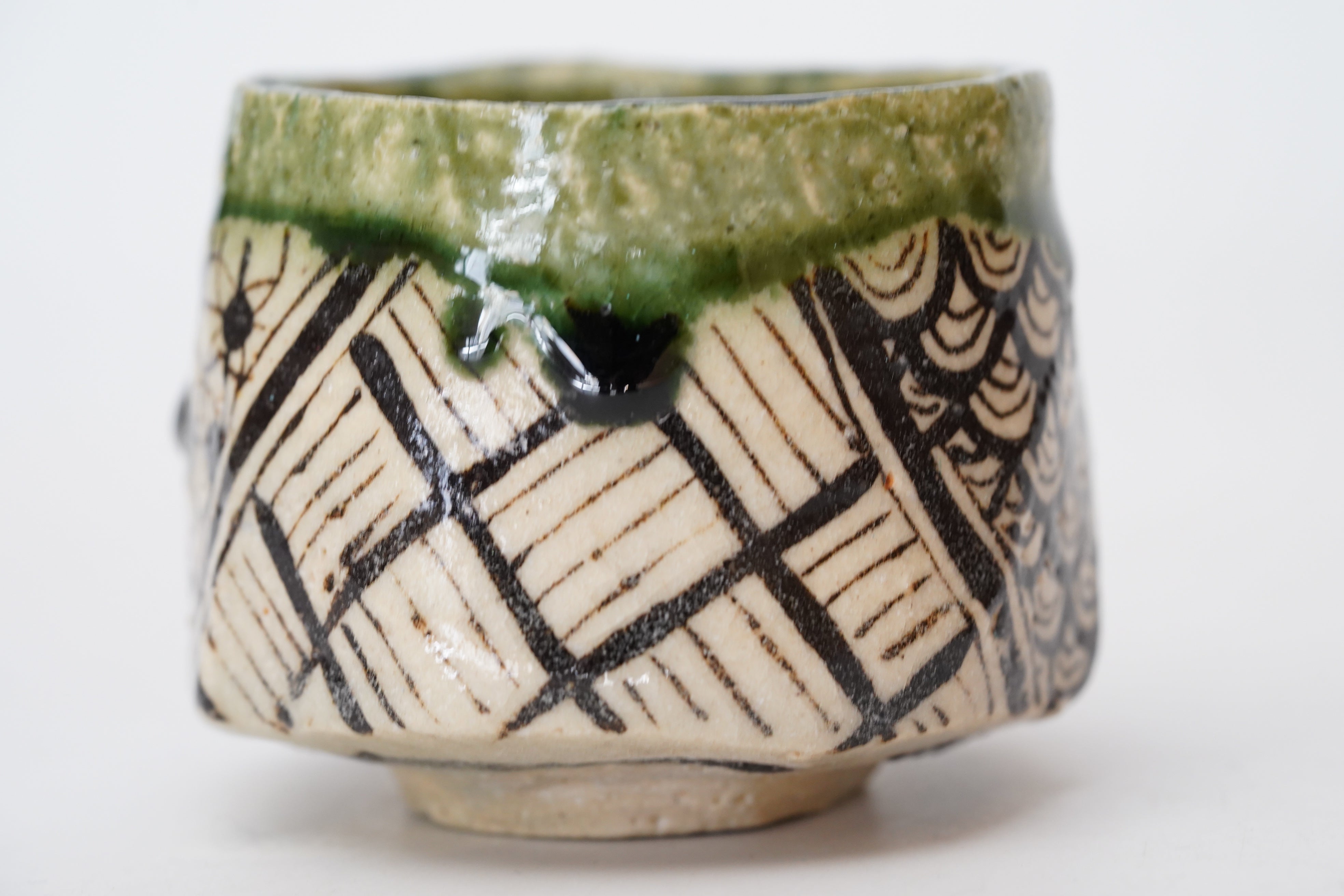 澤克典】織部ぐい呑 – うつわ御結