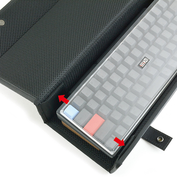 D967：PFU Happy Hacking Keyboard Professional BT用キャリングケース