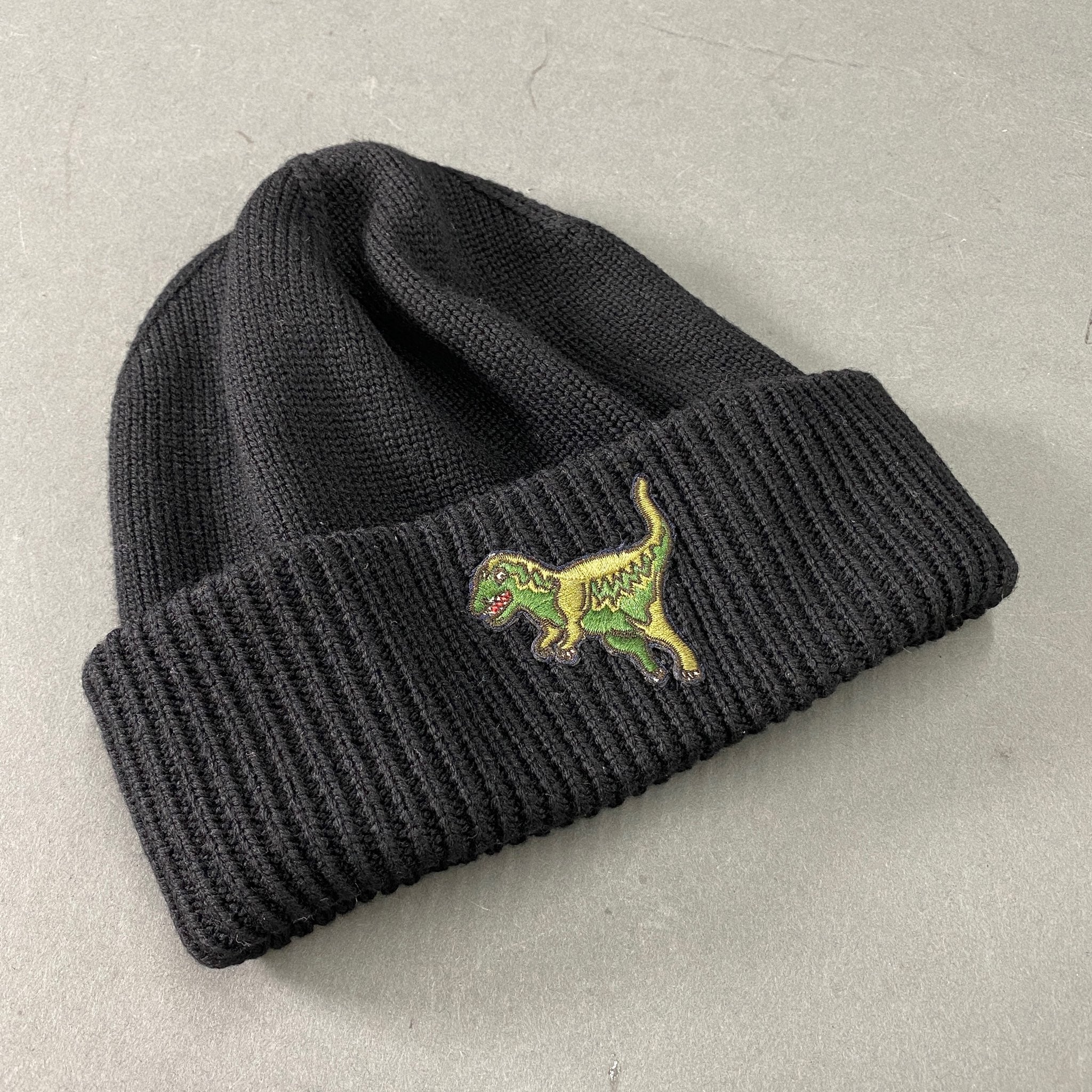 COACH コーチ レキシー ビーニーキャップ ニット帽 ブラック ウール100