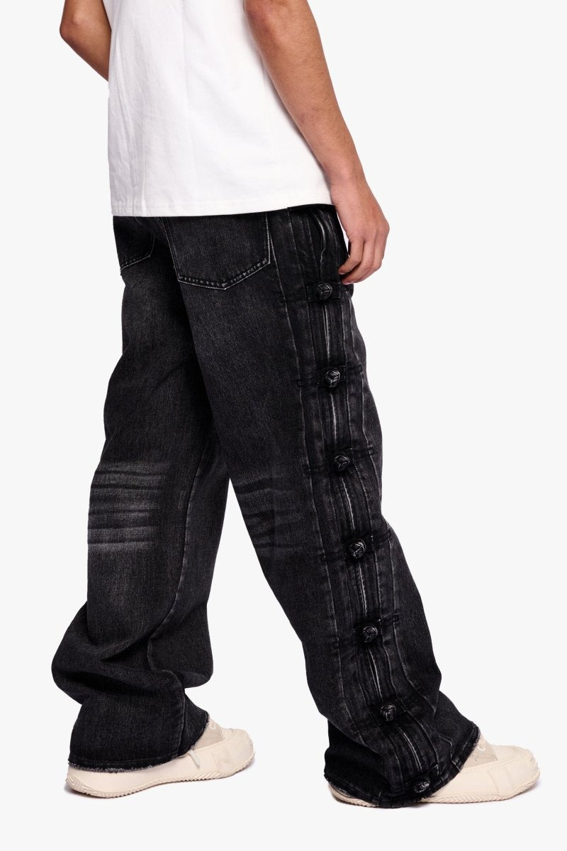 Tagged Dark Grey Wash Baggy – Valabasas