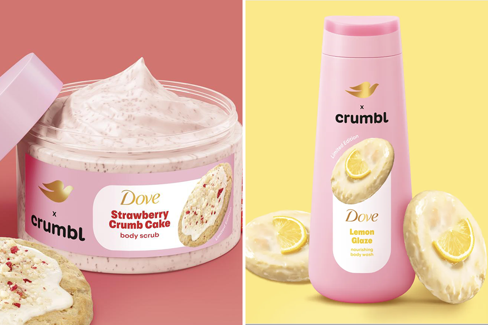 Crumbl Cookies x Dove Body Care Collection: Shop Scrub, Soap Online