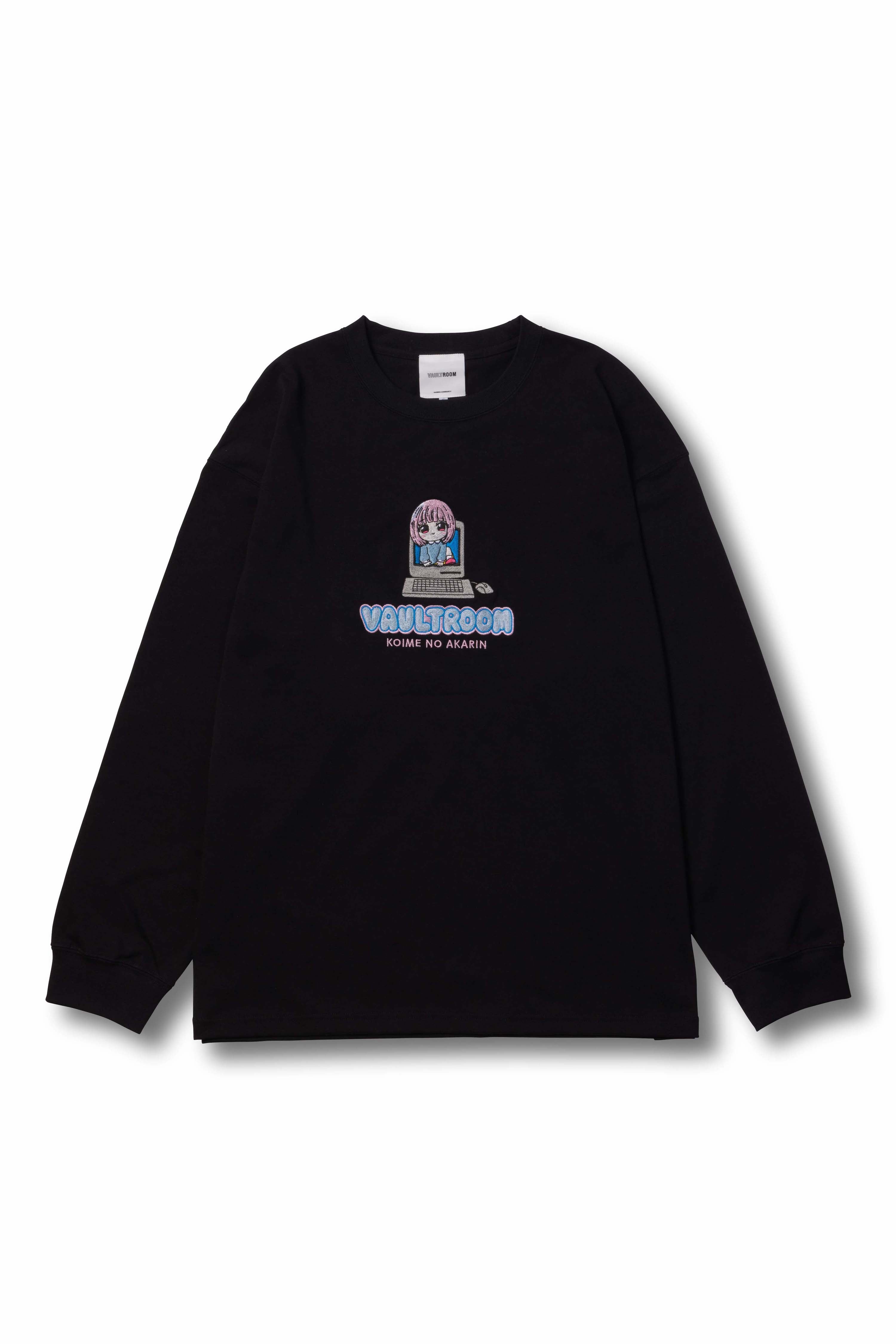 VR × AKARIN BIG L/S TEE – VAULTROOM