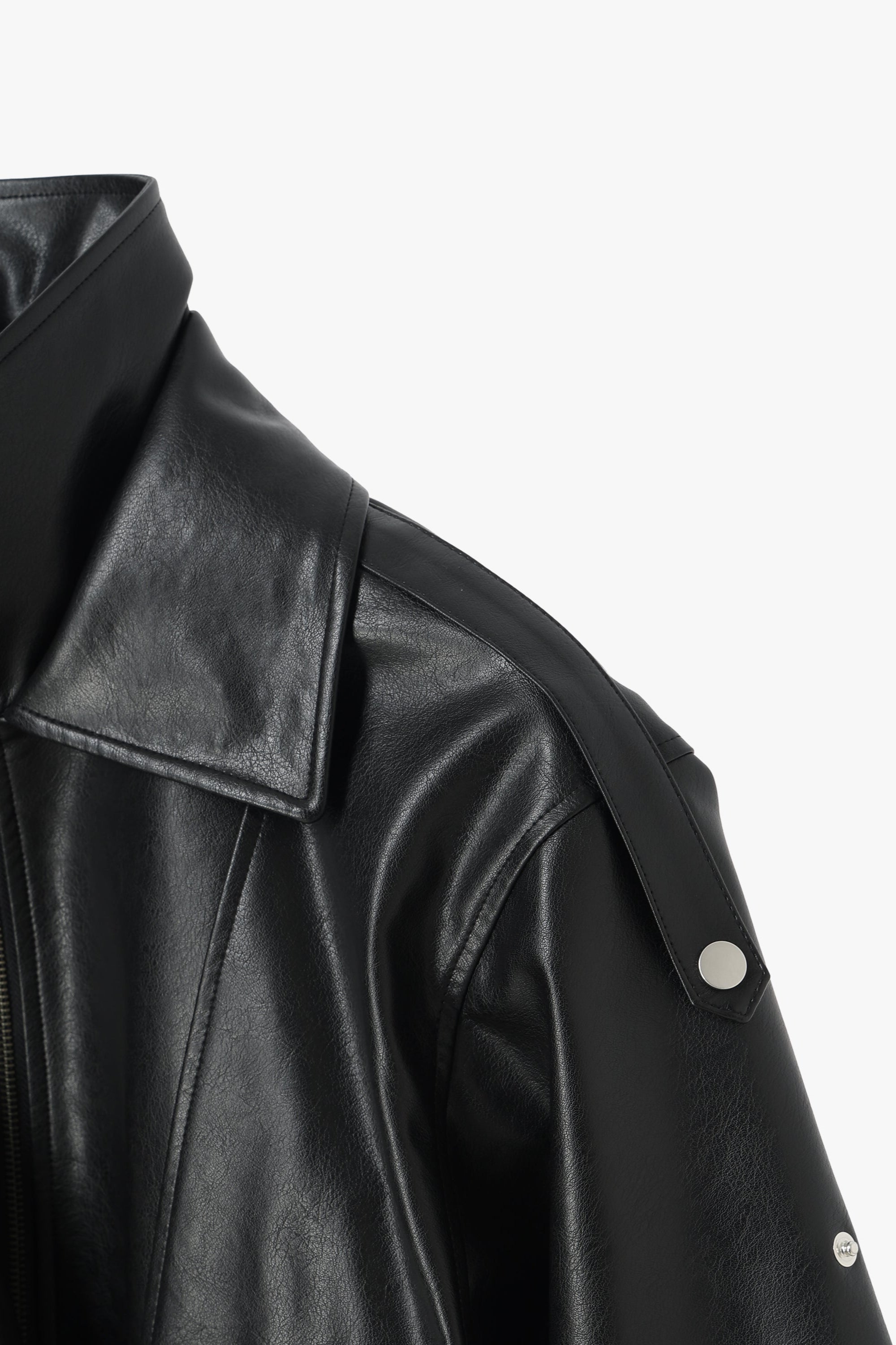 予約販売】Carven | Stand collar leather blouson – Venica