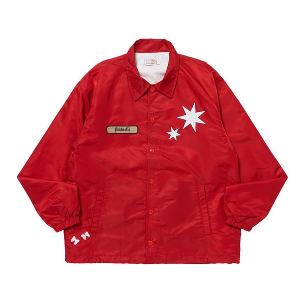 Printed Coach Jacket | buddix | VERTICAL GARAGE OFFICIAL ONLINE