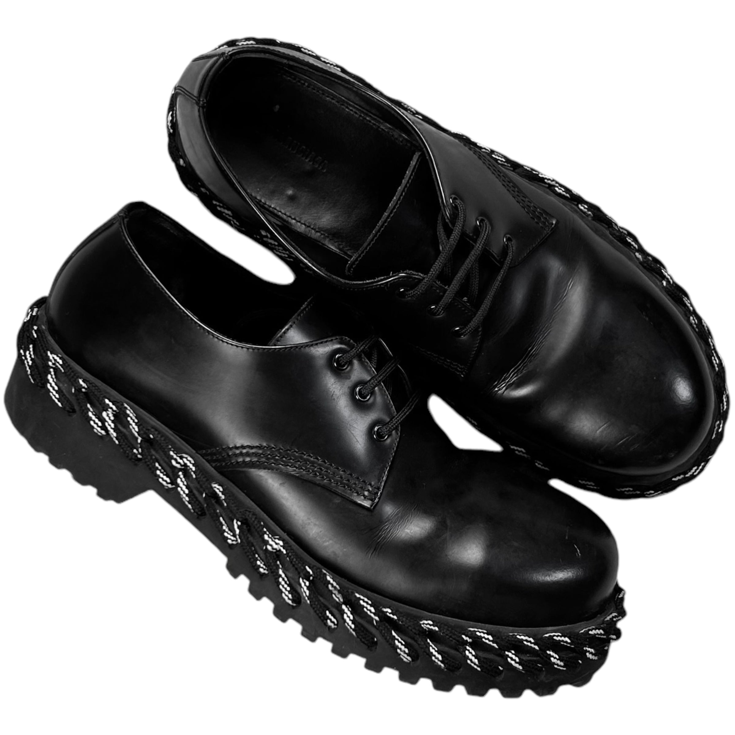 Balenciaga Contrasted Rope Derbies - SS19 – Vertical Rags