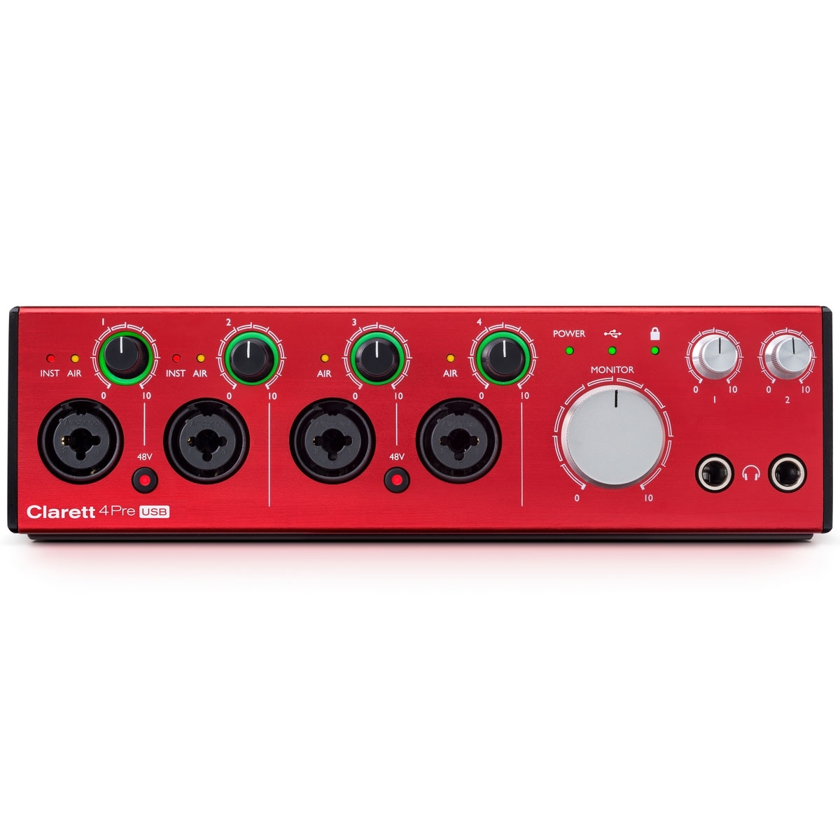 Focusrite Clarett 4Pre USB Audio Interface - Vintage King