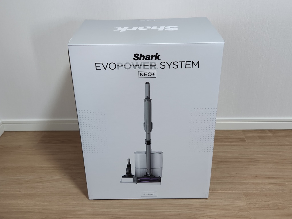 シャーク EVOPOWER SYSTEM NEO+レビュー！自動ゴミ収集ドック搭載で