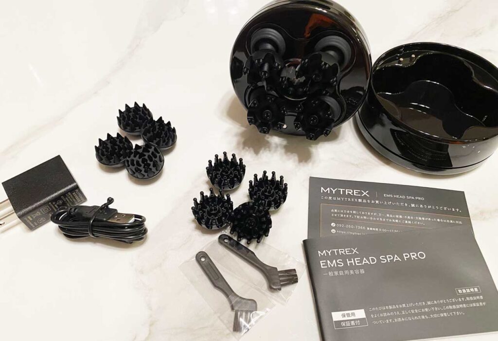 頭皮マッサージ器「EMS HEAD SPA PRO」レビュー・体験レポート