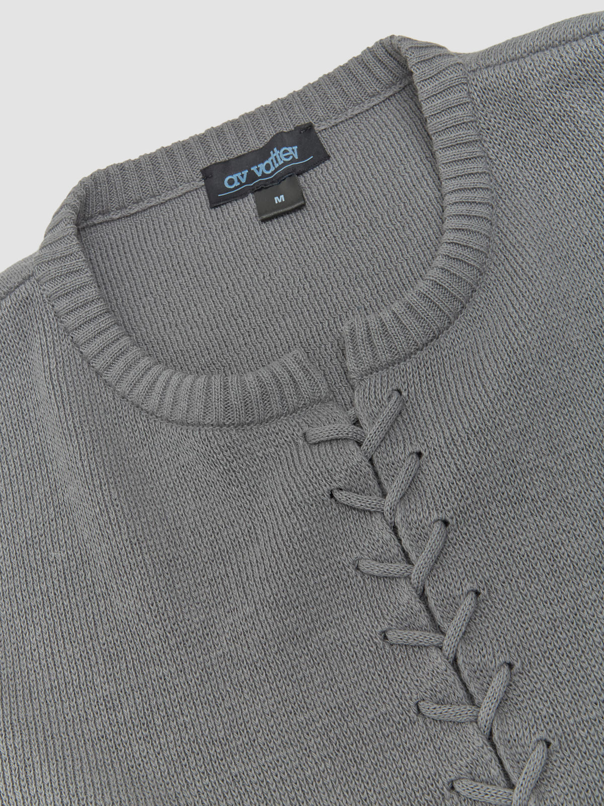 AV VATTEV - Viper Cardigan in Classic Grey - KL01J – Voo Store