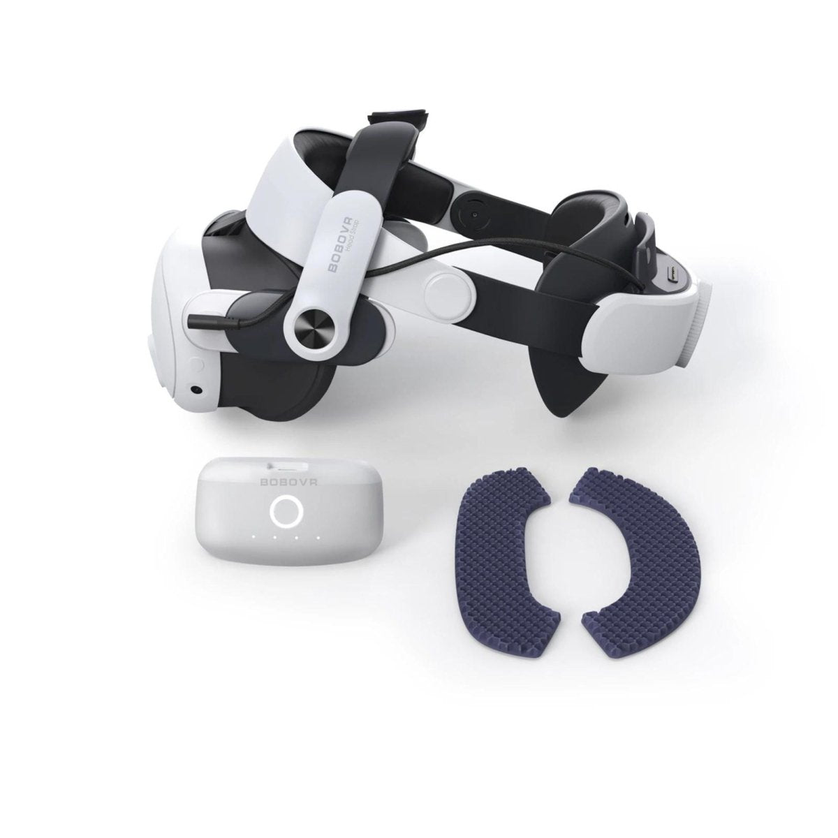 BOBOVR M3 Pro| Strap with battery for Meta Quest 3S, Quest 3