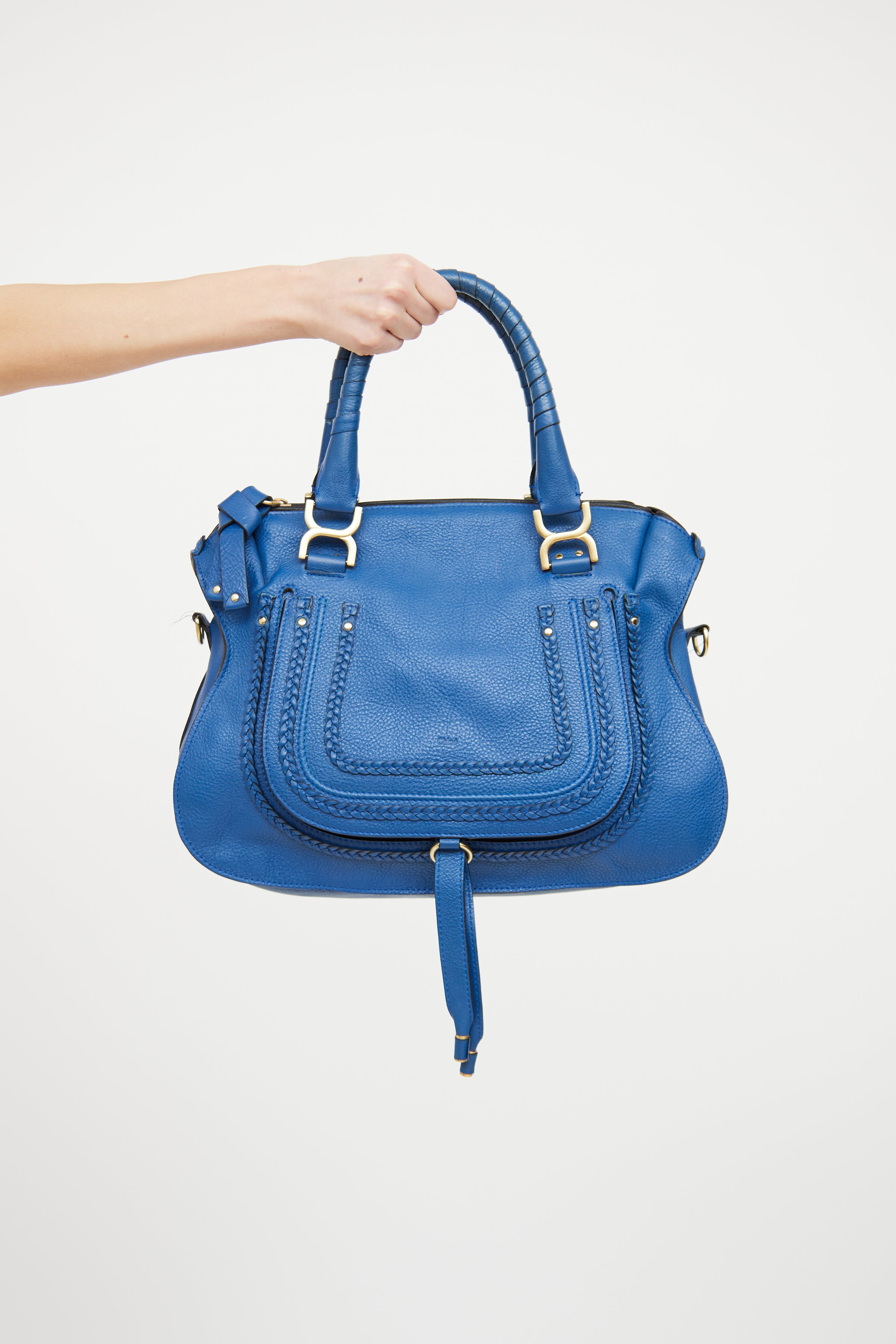 Chloé // Leather Marcie Double Carry Bag – VSP Consignment
