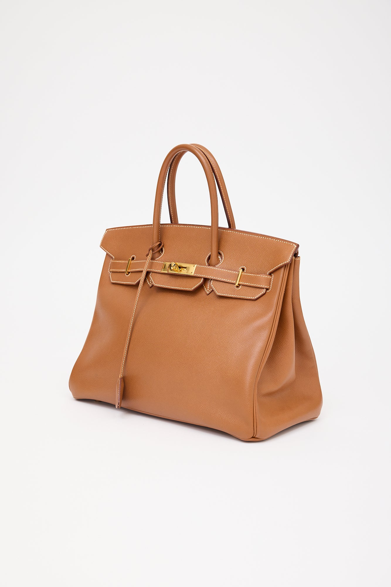 Hermès // 1996 Gold Courchevel Birkin 35 Bag – VSP Consignment