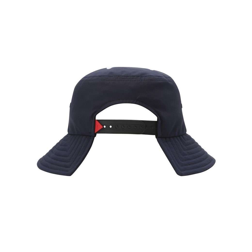 UNISEX WAACKYオープンバックバケットハット ネイビー