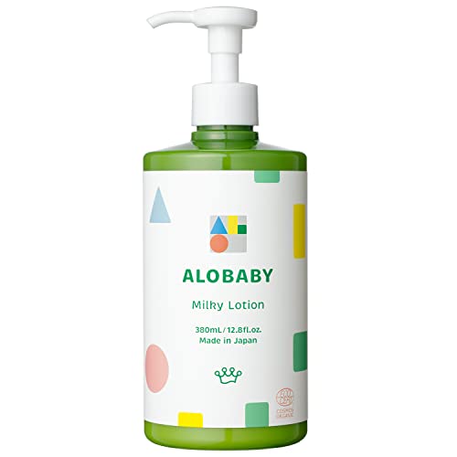 ALOBABY Baby Lotion Arobaby Milk Lotion Big Bottle 380ml 100