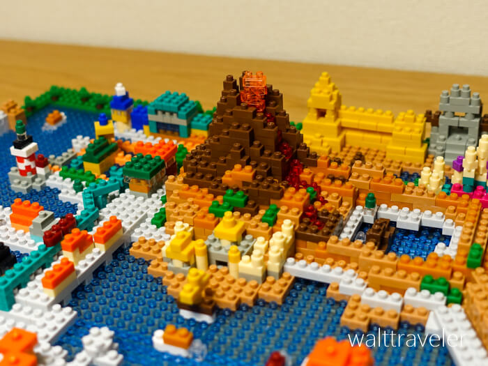 東京ディズニーシーのジオラマ風ナノブロックをレビュー！ | ウォルタビ