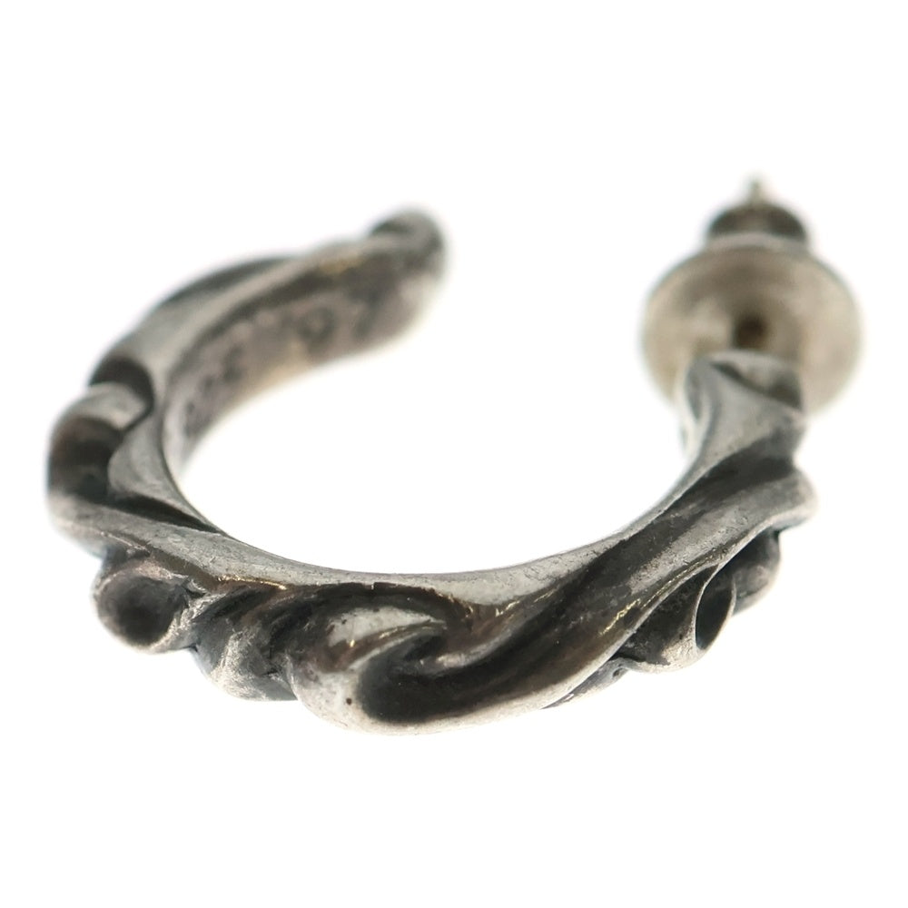 CHROME HEARTS(クロムハーツ) HOOP SCROOL スクロール フープピアス