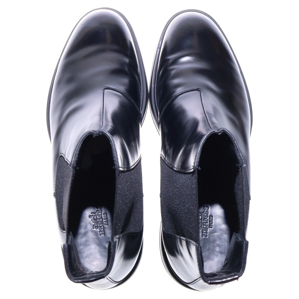 HERMES(エルメス) フュージョン カーフスキン サイドゴア レザー