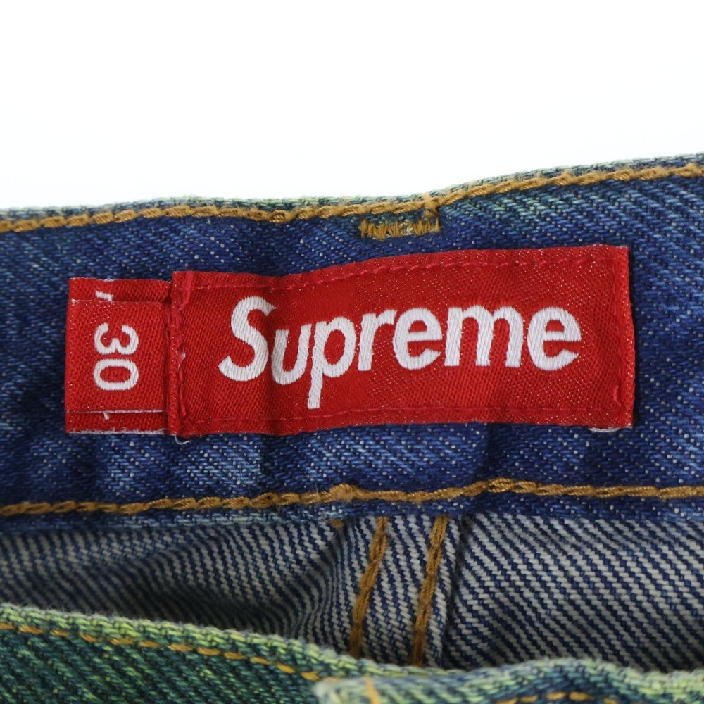 SUPREME(シュプリーム) 23AW Regular Jean Overspray Green レギュラー