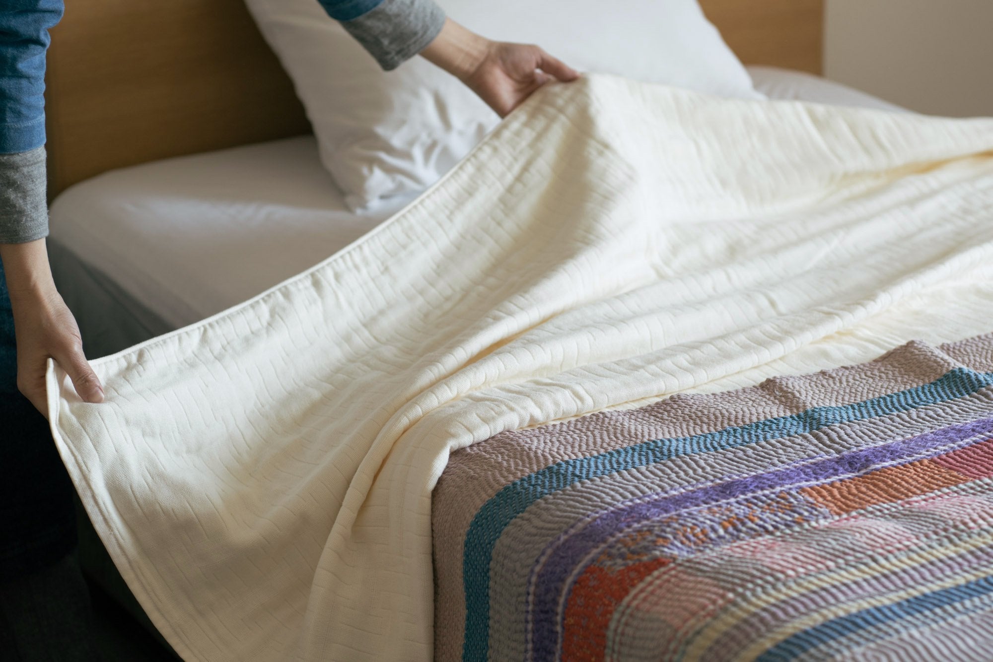 オーガニック I432 ガーゼタオルケット｜イケウチオーガニック