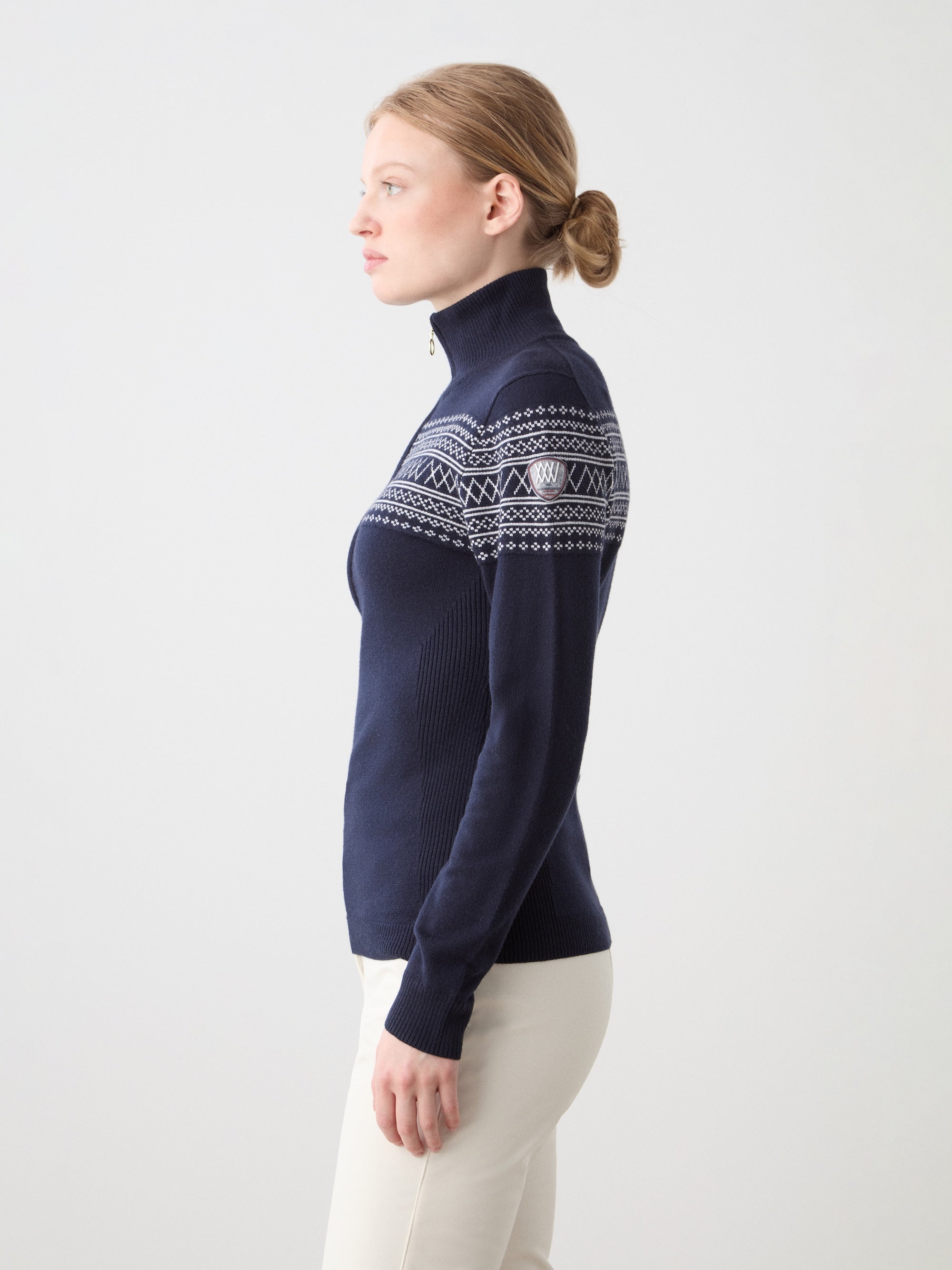 Signature Zip Up Women | Fine Merino Wool Sweater | We Norwegians