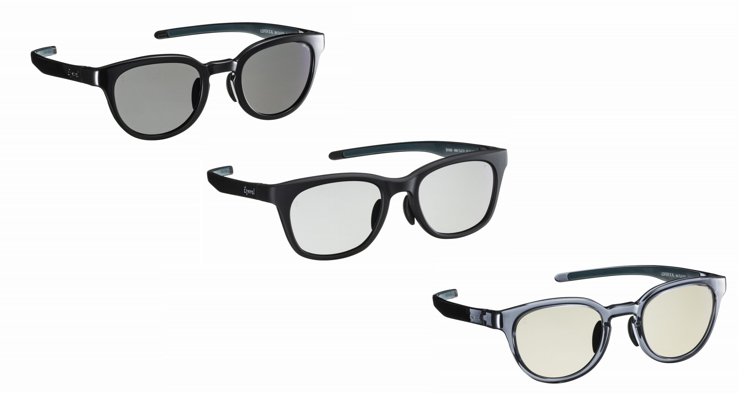 王道デザインにアウトドアに最適な偏光レンズを組み合わせた、Eyevol