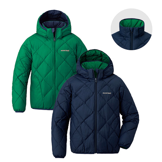モンベル ｜ オンラインストア ｜ リバーシブル ダウンパーカ Kid's