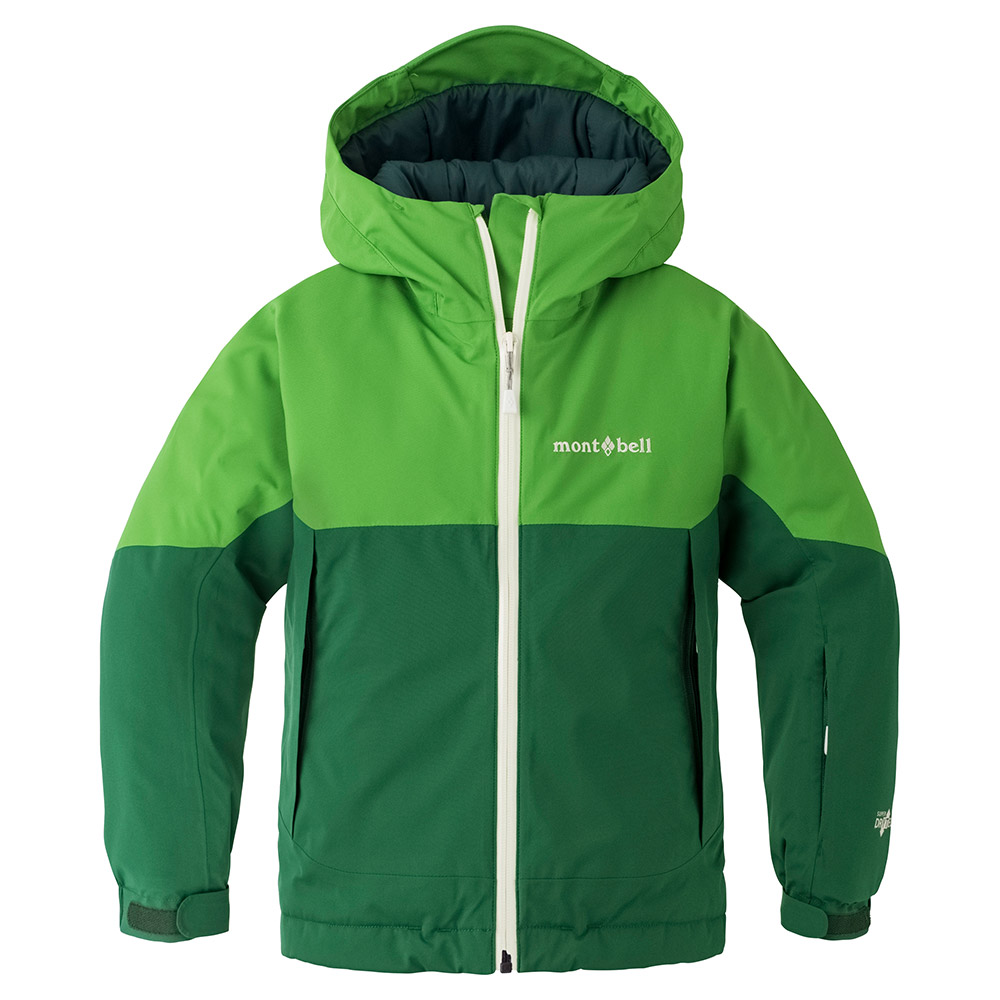 パウダーステップ パーカ Kid's 110-130｜モンベル