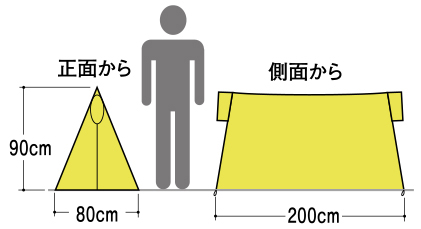 未使用】モンベル U.L.ツエルト 2人用サイズ 登山・ビバーク用 未使用