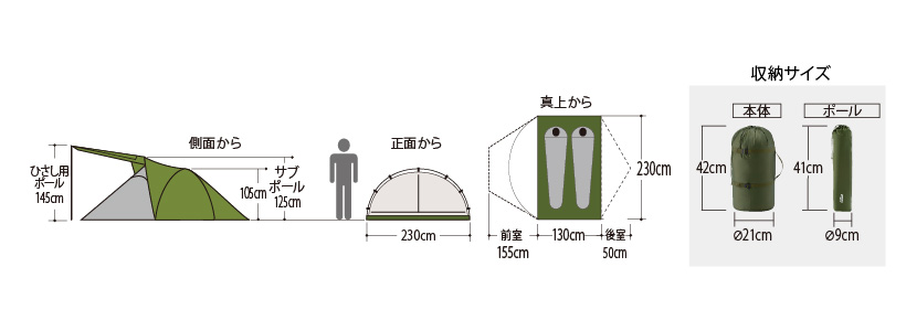 モンベル ｜ オンラインストア ｜ クロノスキャビン 2