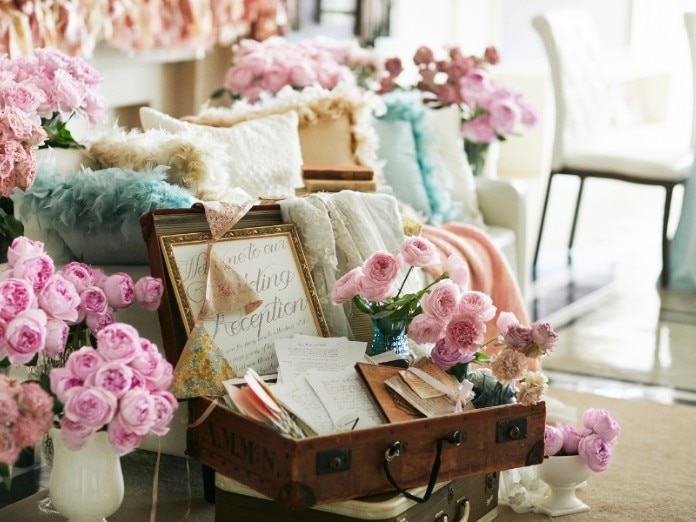結婚式のウェルカムスペースで大活躍！ ウェルカムトランクのおしゃれ