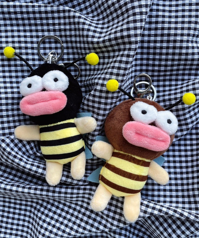 スリムたらこみつばちぬいぐるみキーホルダー｜WEGO（ウィゴー