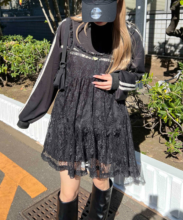 ローズポイントレースミニワンピース – WEGO ONLINE STORE