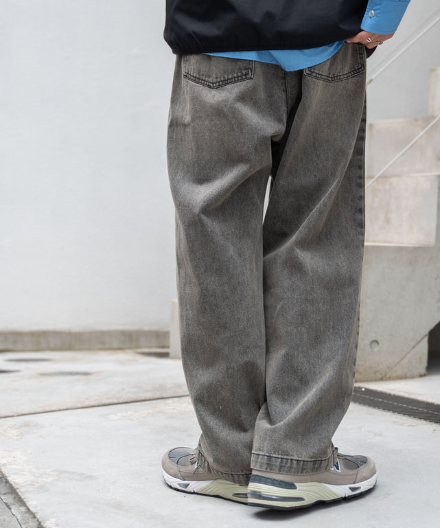 スケーターズタックワイドデニムパンツ｜WEGO（ウィゴー） – WEGO