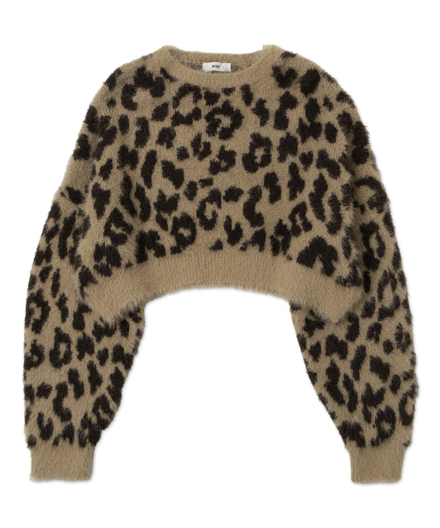 レオパードシャギーニットプルオーバー｜WEGO（ウィゴー） – WEGO
