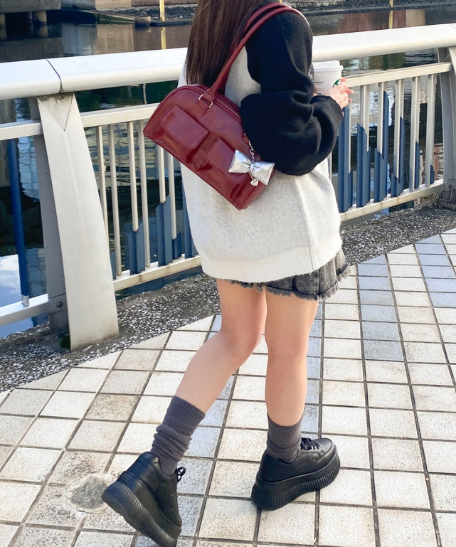 チャーム付きボストンバッグ｜WEGO（ウィゴー） – WEGO ONLINE STORE