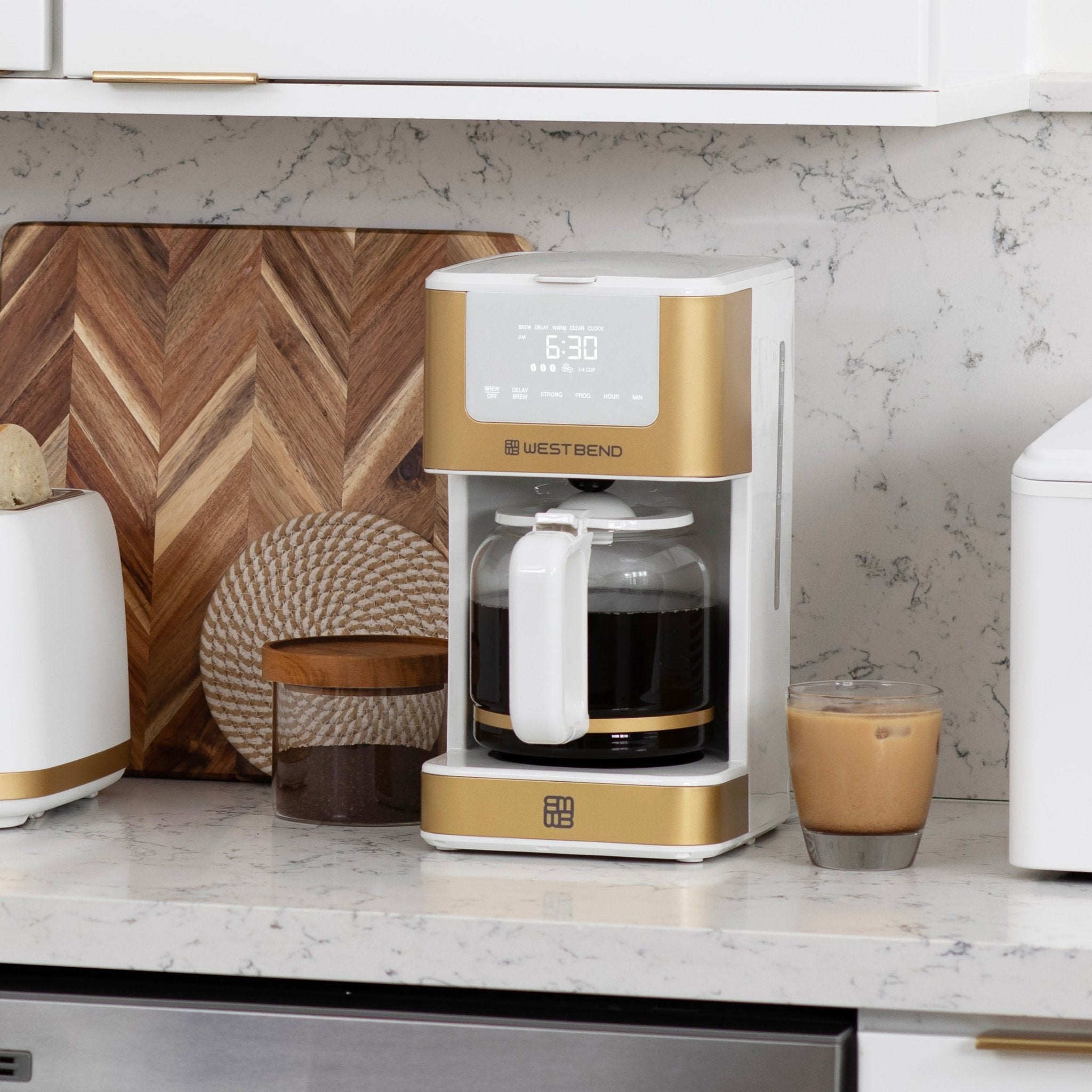 West Bend Timeless 12 Cup Hot & Iced Coffee Maker