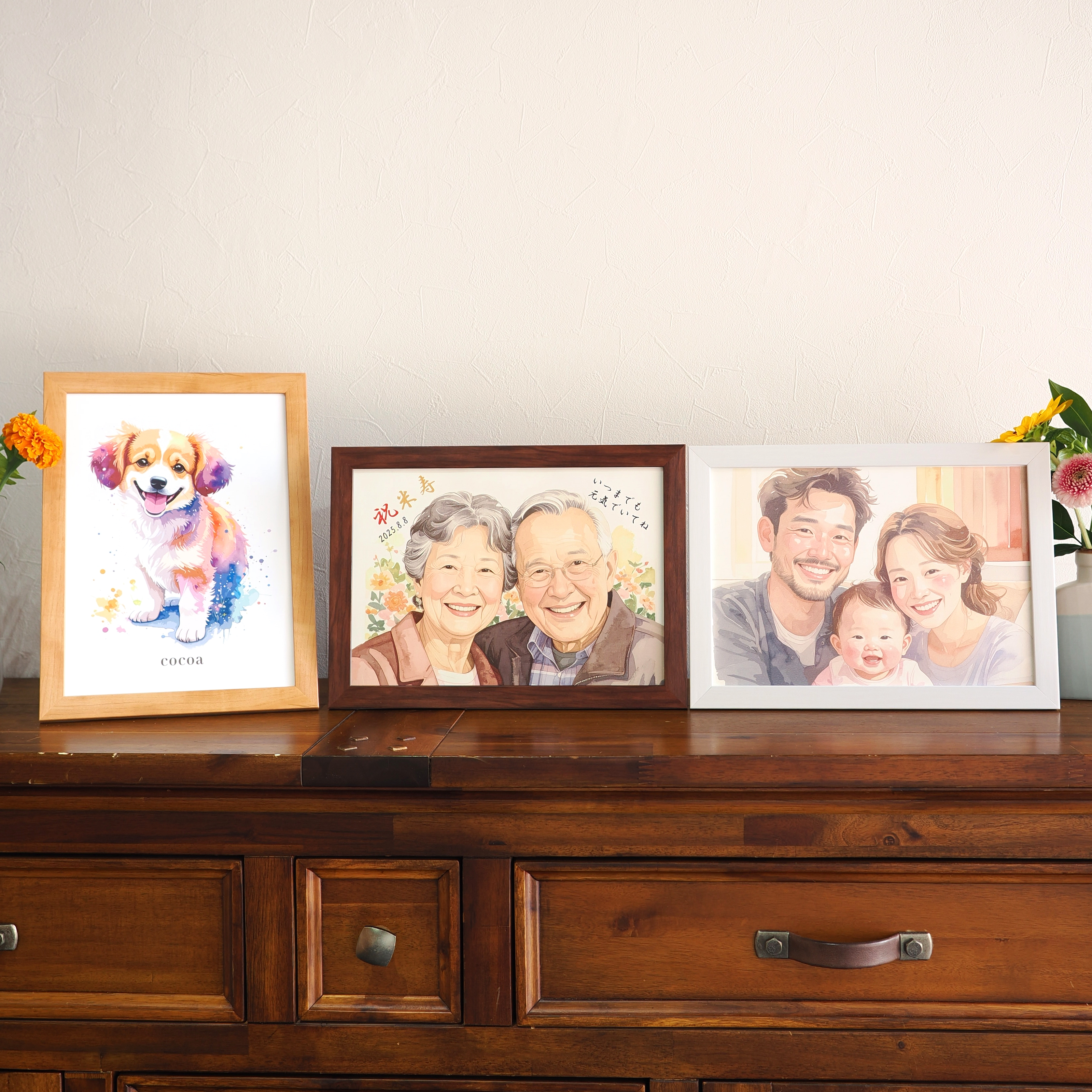 A4サイズフレーム 似顔絵屋さん・イラストレーターさんの仕入れに