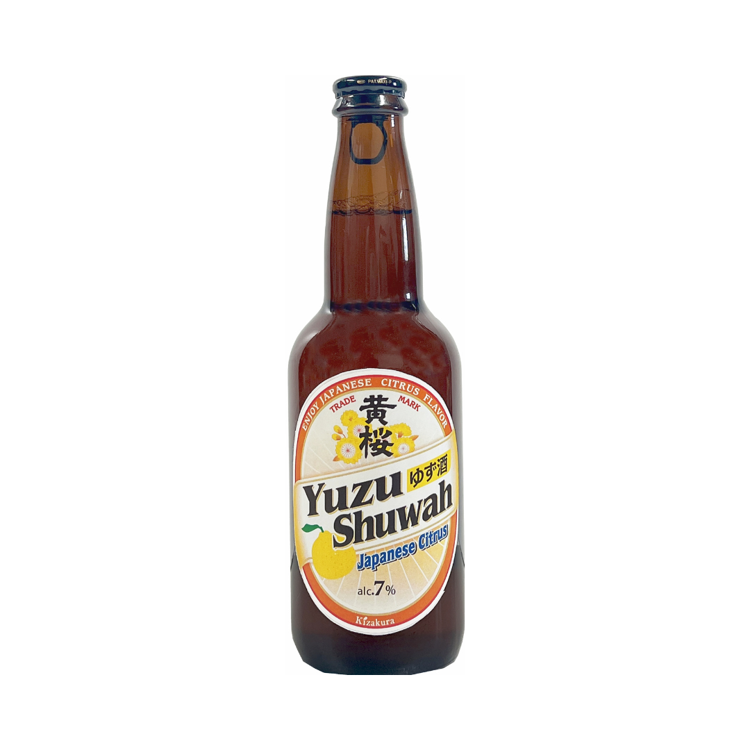 KIZAKURA YUZU SHUWAH SPARKLING 330ml 05923 – Wismettac Asian Foods