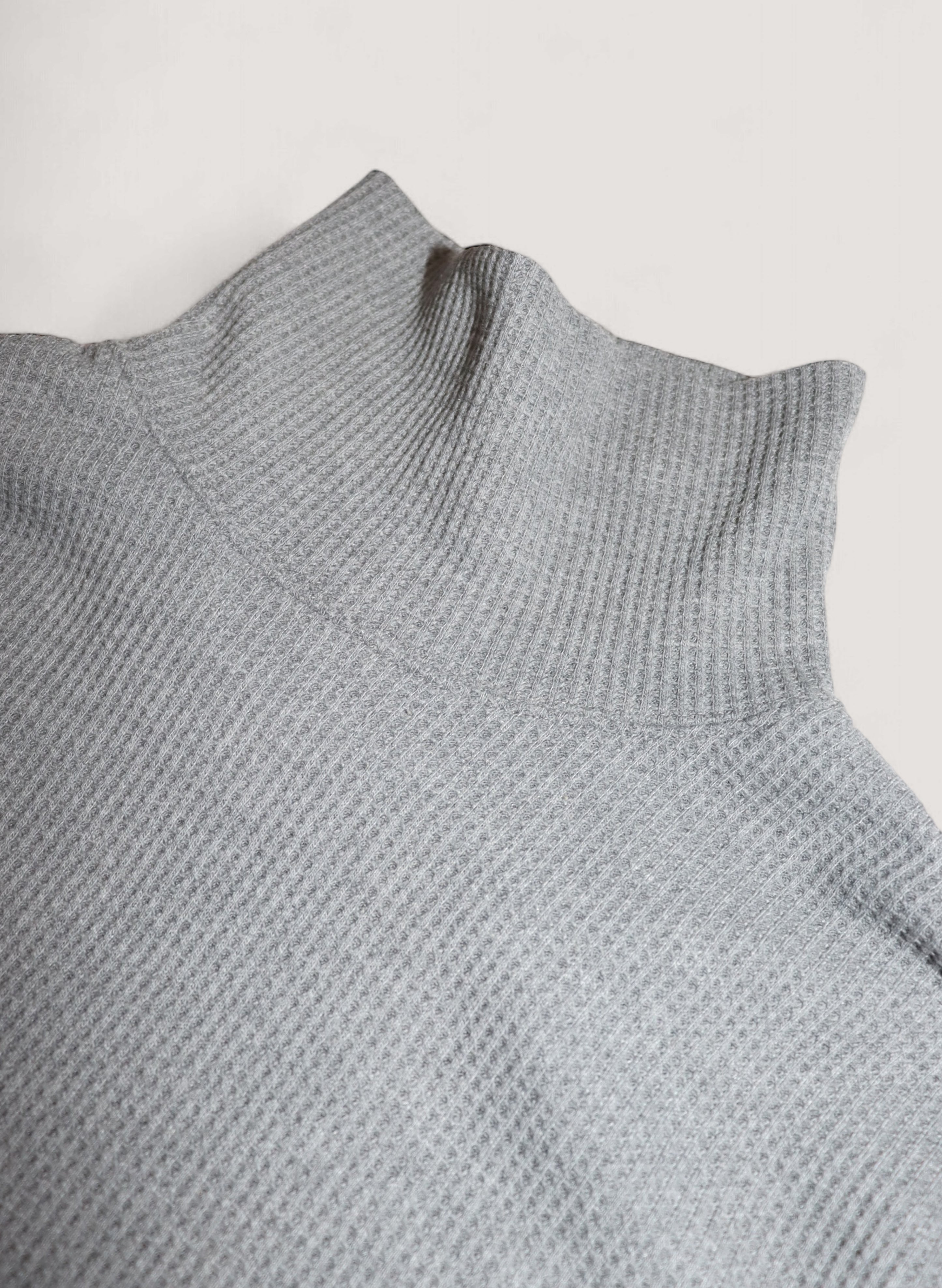 WOODBLOCK THERMAL TURTLE NECK GREY (WB-25AW-010)