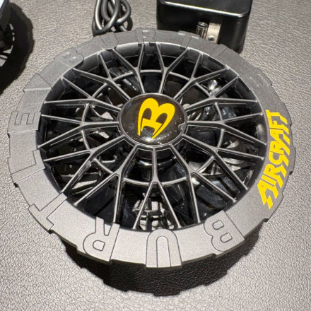 バートル] AC09-1 エアークラフト専用ファンユニット（ブラック