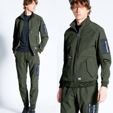 アイズフロンティア] 9983 防風A.D.ストレッチジョガーパンツ