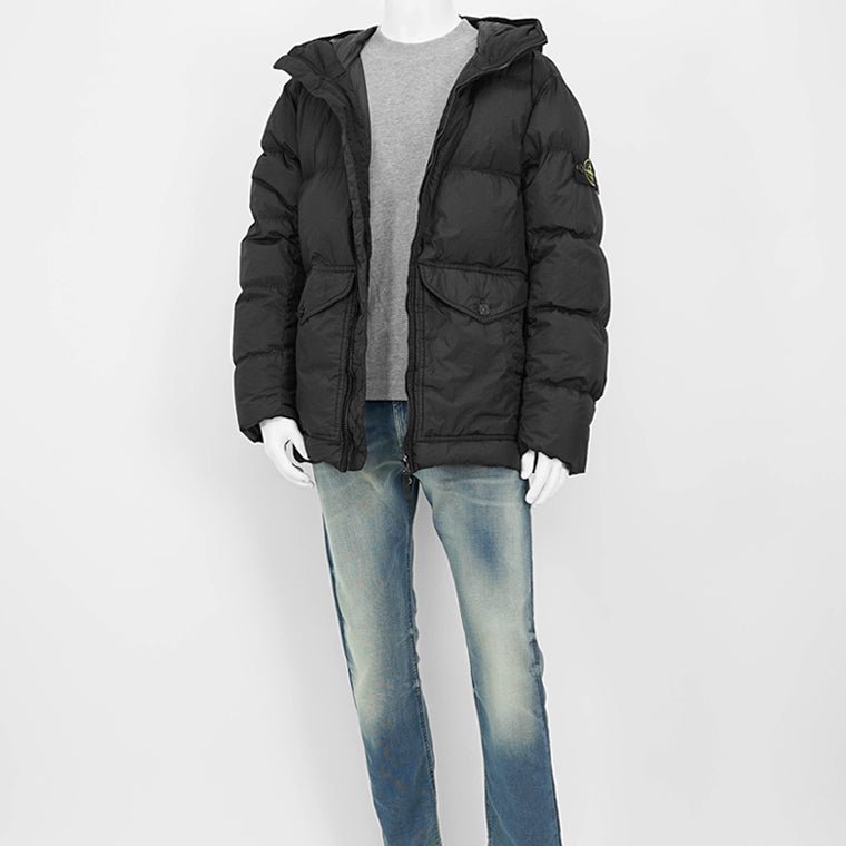 ストーンアイランド STONE ISLAND メンズ ダウンジャケット ブラック