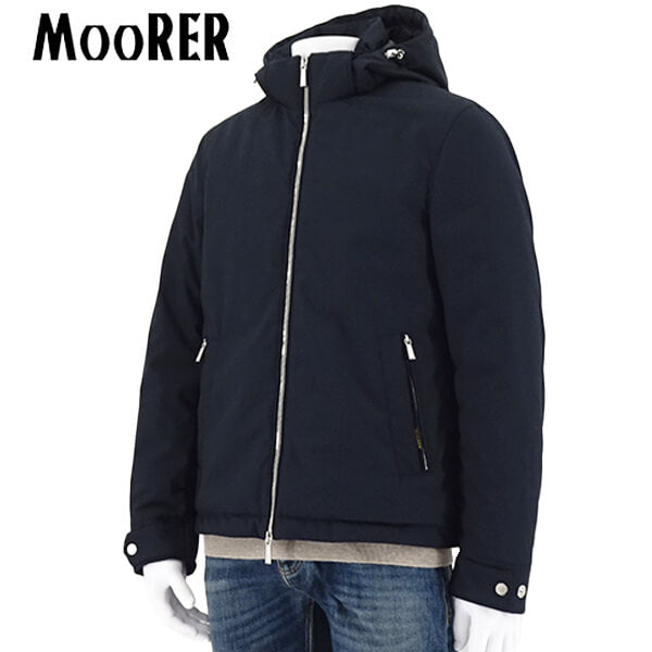 ムーレー MooRER メンズ ダウンジャケット ネイビー – WORLDCLUB1989