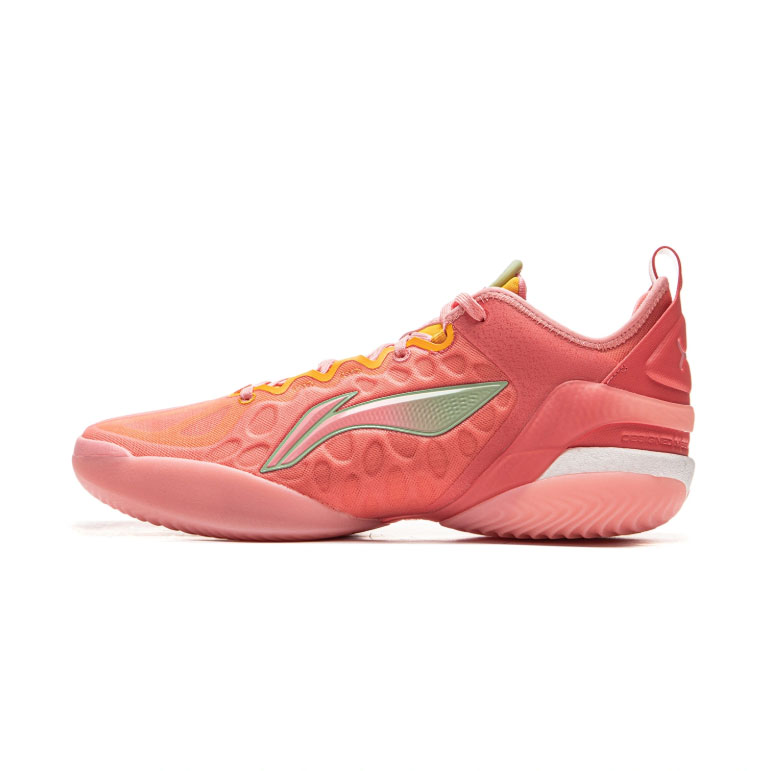 Li-Ning YuShuai 19 V2 Low “Pink Orange ”Premium Boom Basketball